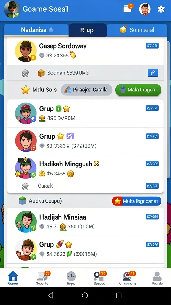 Tampilan utama aplikasi Review Aplikasi rk77 yang intuitif dan efisien.