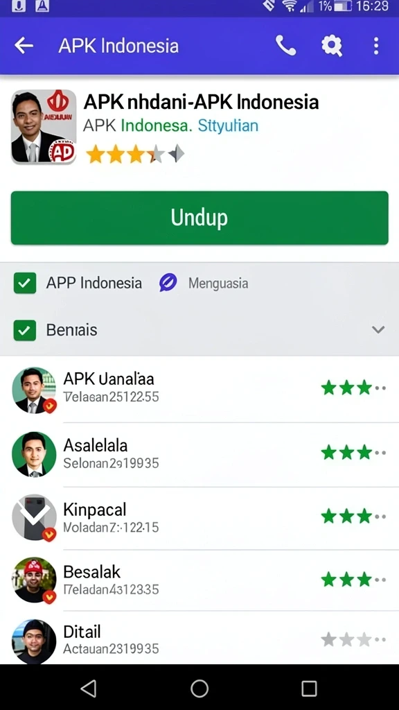 Tampilan utama aplikasi Review Aplikasi ht9 yang intuitif dan efisien.