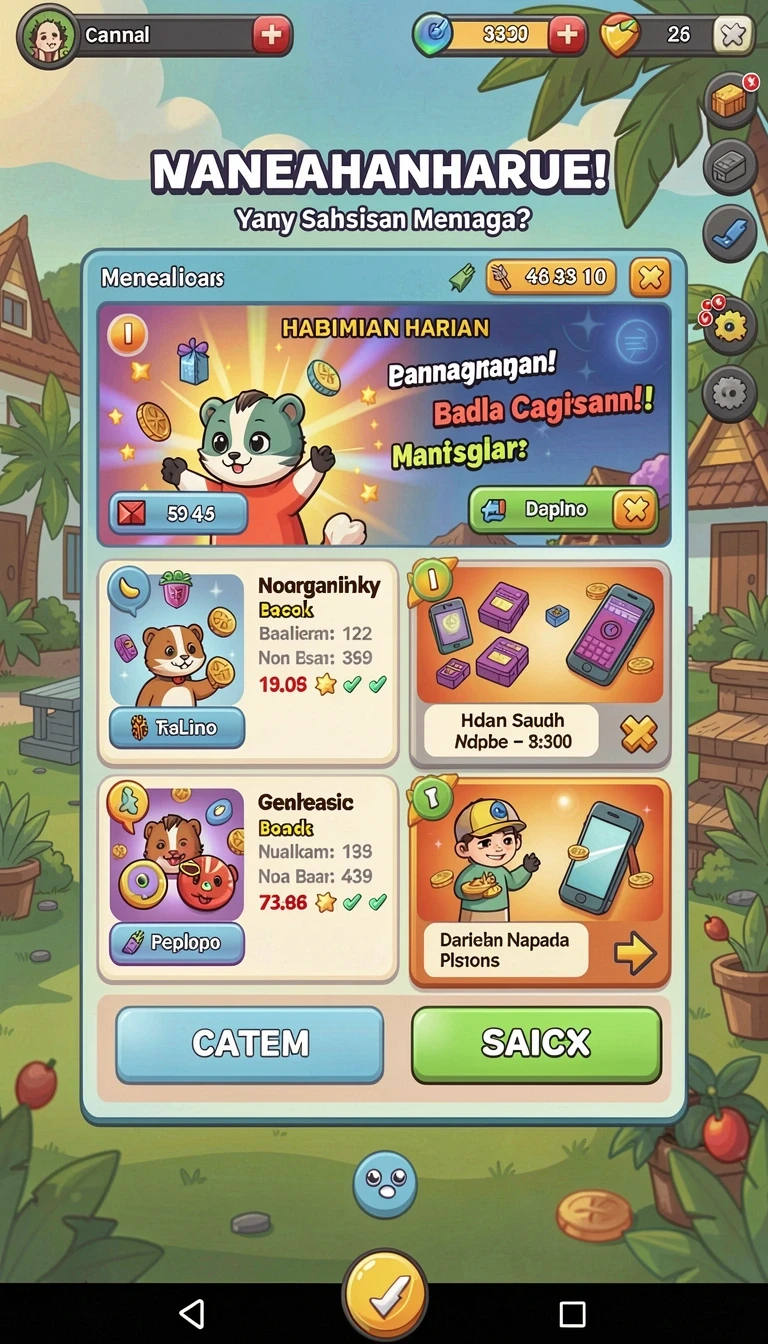Tampilan utama aplikasi dkk App APK Terbaru yang intuitif dan efisien.