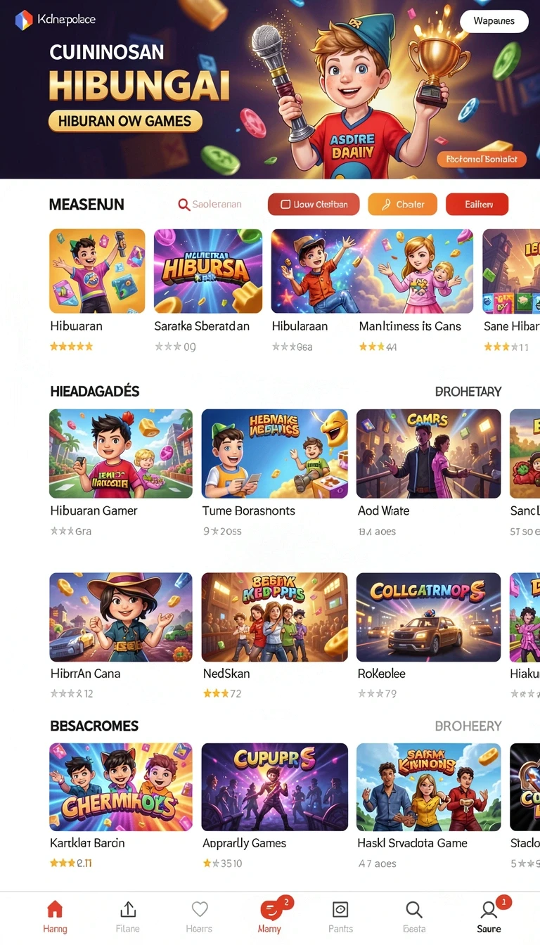 Tampilan utama aplikasi Download 369zk APK untuk Android yang intuitif dan efisien.