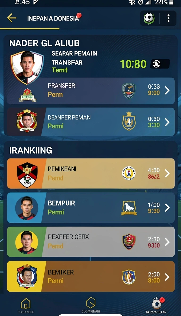 Tampilan utama aplikasi Review Aplikasi sia108 yang intuitif dan efisien.