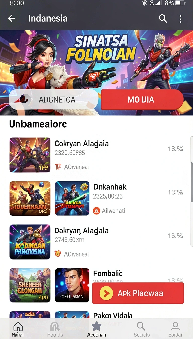 Tampilan utama aplikasi Review Aplikasi gebyar4d yang intuitif dan efisien.